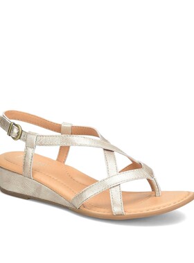 Born/博仁凉鞋平底夹趾户外休闲运动时尚防滑缓震夏交叉带女正品