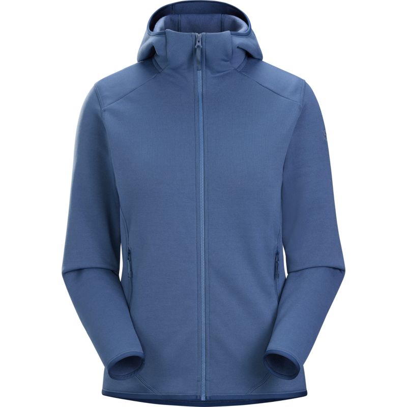 arcteryx/始祖鸟女抓绒衫连帽拉链保暖透气 春季正品209393