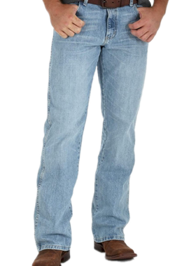 wrangler/威格直筒长裤牛仔裤