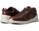 Ecco 857204 复古正品 爱步男休闲鞋 低帮系带平底纯色皮面轻质时尚