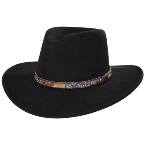 stetson时尚卷檐经典正品帽子