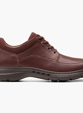 Clarks/其乐男鞋休闲皮鞋系带气垫舒适减震正品477480