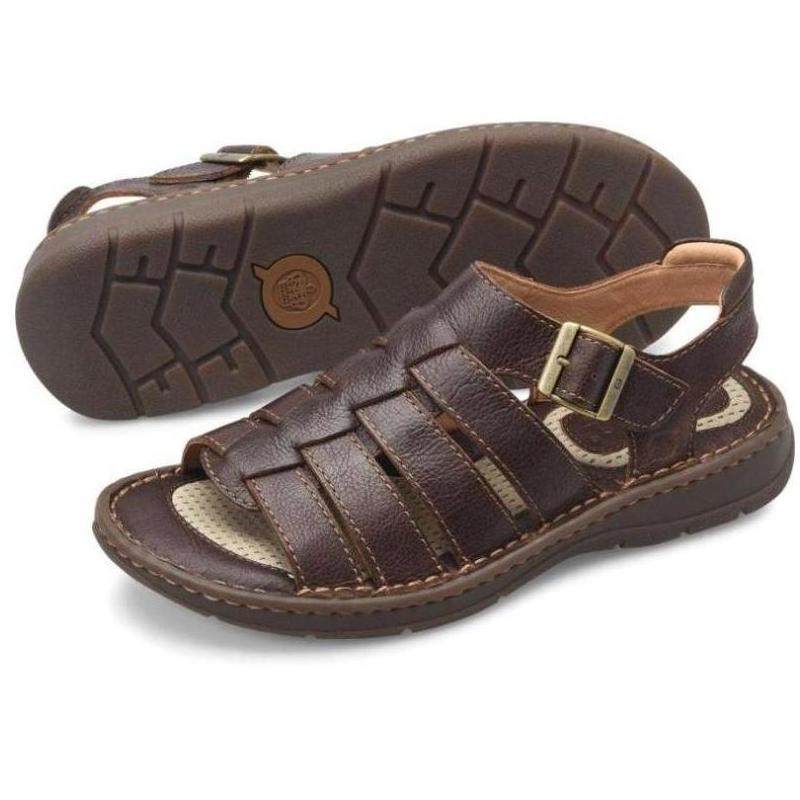 born/博仁男凉鞋露趾皮面耐穿透气舒适防滑百搭wichita正品14471