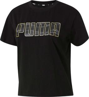 经典 Puma 圆领字母运动舒适夏季 4490795 彪马女T恤短袖 正品