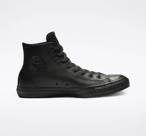 Converse匡威男鞋高帮鞋皮质休闲平底鞋Chuck Taylor正品445741 - 封面