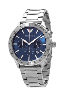 阿玛尼手表Emporio Armani男表石英表时尚多功能钢带正品AR11306