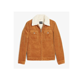 express男士 夹克外套灯芯绒冬翻领短保暖百搭休闲正品 JXJ06210735