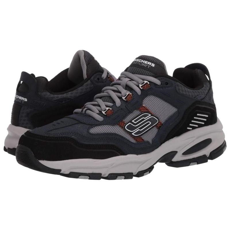 skechers/斯凯奇男旅游鞋低帮系带熊猫鞋系带经典款正品478z7390