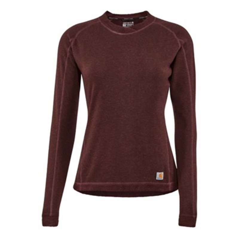 Carhartt/卡哈特女装长袖T恤圆领打底衫吸汗上衣春夏百搭UH0180W