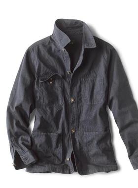 Orvis男士外套夹克系扣秋冬上衣保暖商务中年早秋纯棉正品24BY