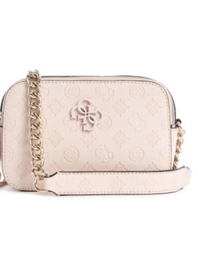 GUESS/盖尔斯女包单肩包斜跨时尚链条Noelle纹理相机正品10649644