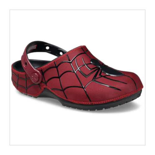 Crocs卡骆驰洞洞鞋蜘蛛侠联名款男鞋女鞋凉拖拖鞋动漫凉鞋沙滩鞋