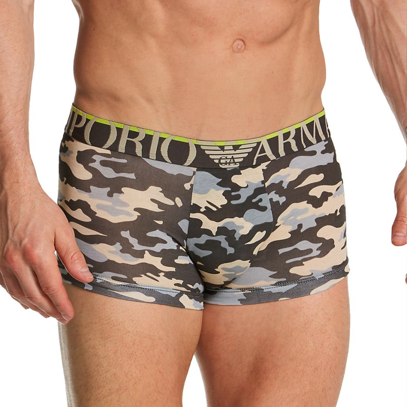 EMPORIO ARMANI/阿玛尼男平角内裤四角短裤头亲肤舒适正品2596846