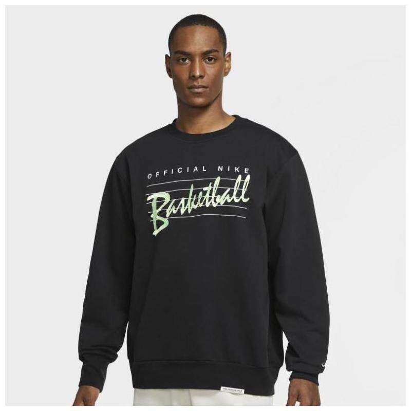 nike/耐克男运动卫衣无帽耐磨排汗灵活拼接刺绣弹性正品a6741010