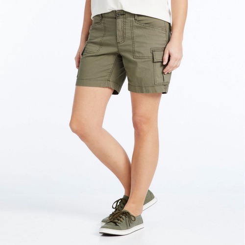 L.L. Bean/宾恩女士短裤休闲工装款棉质舒适时尚夏季正品TA506770