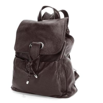 抽绳翻盖出行百搭风轻便双肩背包