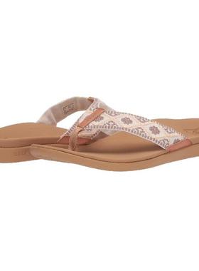 Reef女沙滩拖鞋人字拖撞色休闲平底防滑凉拖夏季欧美正品478Z382