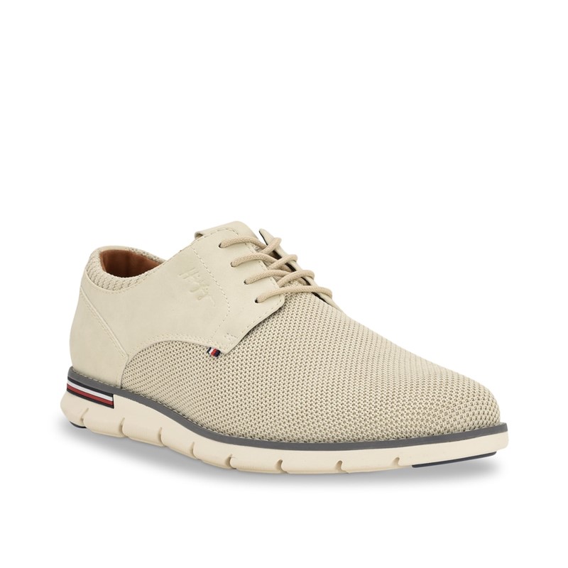 汤米/TOMMY HILFIGER休闲皮鞋商务网眼低帮系带牛津鞋春秋男正品