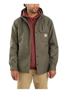 Carhartt/卡哈特男装连帽衬衫夹克外套棉质休闲春夏上衣105022