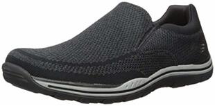 套脚轻便舒适老板鞋 Skechers 乐福鞋 S113979 斯凯奇男鞋 正品