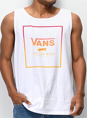 VANS男背心宽松夏季清凉纯棉舒适透气街头时尚正品317718