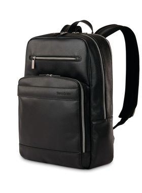 Samsonite新秀丽双肩包商务背包男女包15.6寸电脑包书包皮质85723