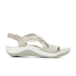 Skechers/斯凯奇女士单鞋凉鞋露趾缓震坡低跟百搭JX104515