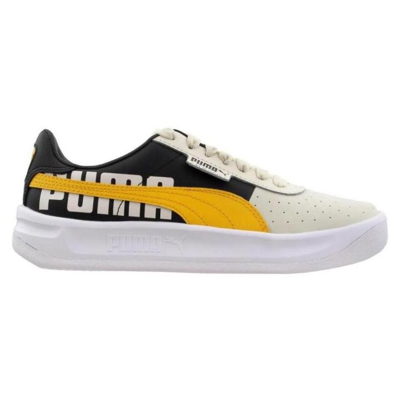puma/彪马女板鞋运动鞋撞色logo皮质california正品jx370315-02