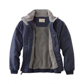 L.L.Bean宾恩男士 夹克外套秋冬棉服防风加绒拉链保暖立领户外爸爸