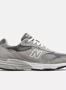 NEW BALANCE NB女运动鞋总统跑鞋993 Core美产复古元祖灰WR993GL