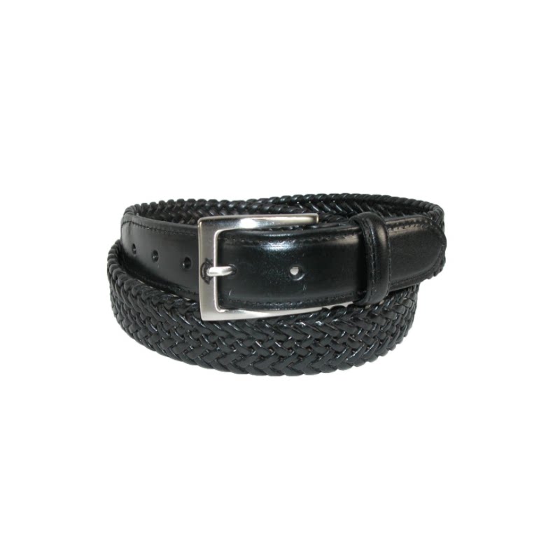 dickies/迪凯斯男腰带黑色搭扣弹力编织3.2厘米休闲日常百搭正品