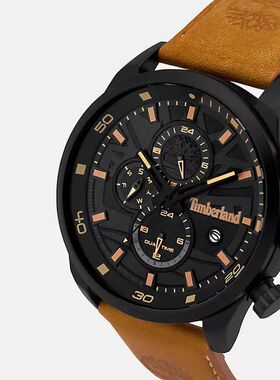 添柏岚（Timberland）男士腕表三眼多功能表盘防水TB0A1KB5999