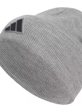 Adidas/阿迪达斯帽子针织帽毛线帽冷帽男女款罗纹秋冬保暖街头风