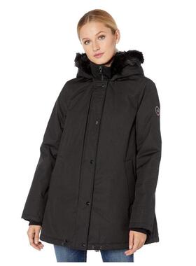 UGG女羽绒服宽松中长款工装朋克连帽ugg Bernice正品1104058