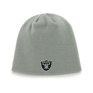 47男士 13263797 Raiders正品 帽子毛线帽灰色防风保暖徽标Vegas