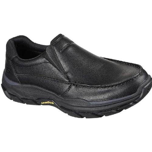 斯凯奇套脚休闲风中老年乐福鞋