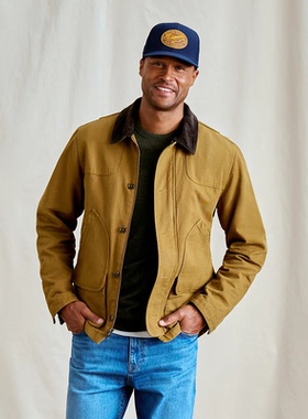 Orvis男士夹克工装服1856野战外套纯棉帆布美式休闲衣外衣春秋季