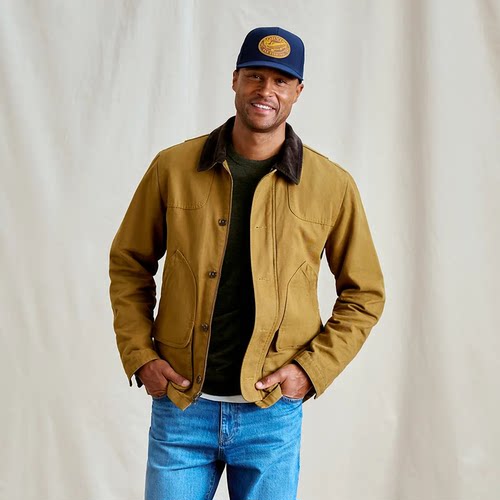 Orvis男士夹克工装服1856野战外套纯棉帆布美式休闲衣外衣春秋季