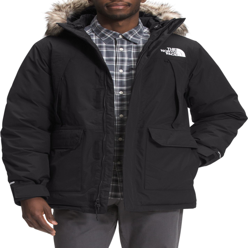 THE NORTH FACE/北面男McMurdo派克大衣宽松版型毛领兜帽夹克外套