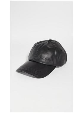 Acne Studios女士帽子鸭舌帽纯小牛皮纯色亮面舒适正品410S10850
