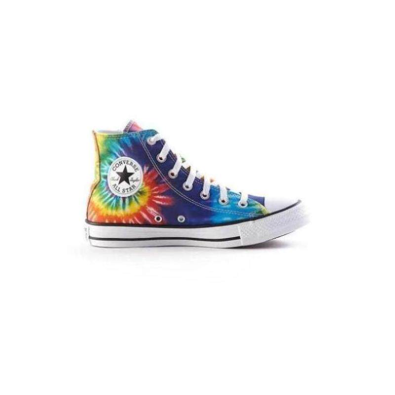 converse/匡威女鞋运动鞋帆布鞋高帮扎染透气正品a2900866168996f