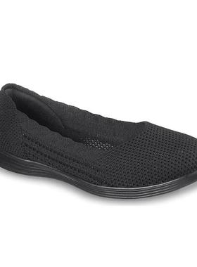 斯凯奇Skechers浅口女鞋女夏一脚蹬新款透气软底鞋正品JX201357