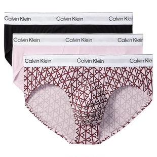 棉质吸汗CALVIN CK男士 3条装 三角内裤 KLEIN情人节礼物送男友 内裤