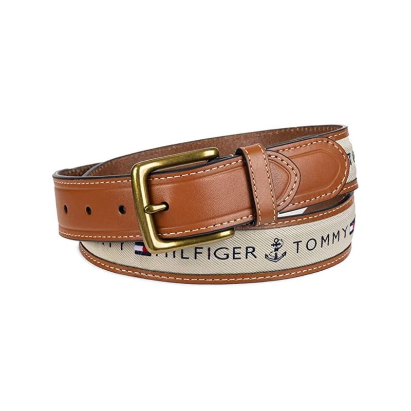 TOMMYHILFIGER汤米男款腰带针扣