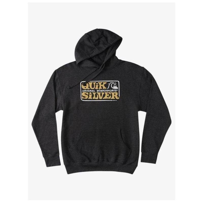 Quiksilver男卫衣连帽套头大LOGO经典宽松舒适正品AQYFT03213