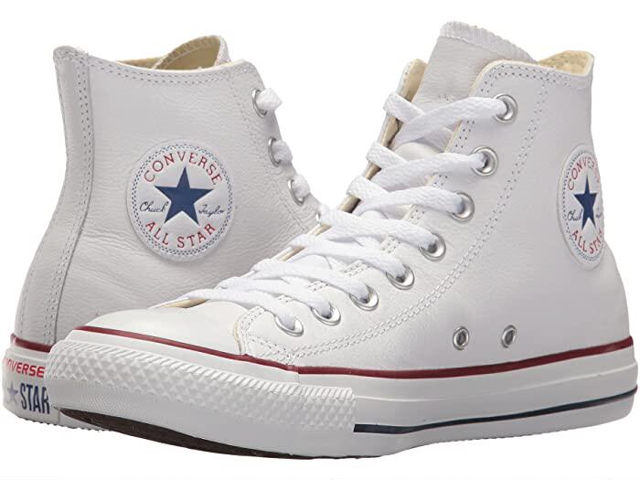 converse/匡威男女同款休闲皮鞋皮质高帮鞋系带正品445485