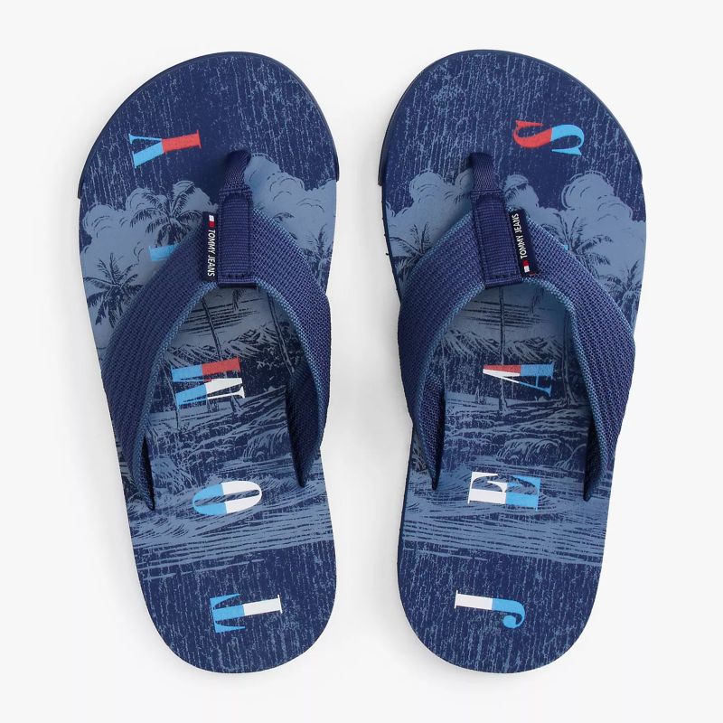 Tommy汤米男士人字拖鞋夹趾沙滩鞋凉拖鞋夏季防滑冲浪休闲鞋度假