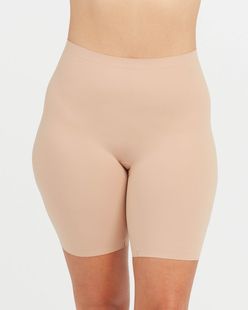 热销SPANX女短裤 运动提臀 内裤 高腰弹性健身松紧腰无痕美体收腹裤
