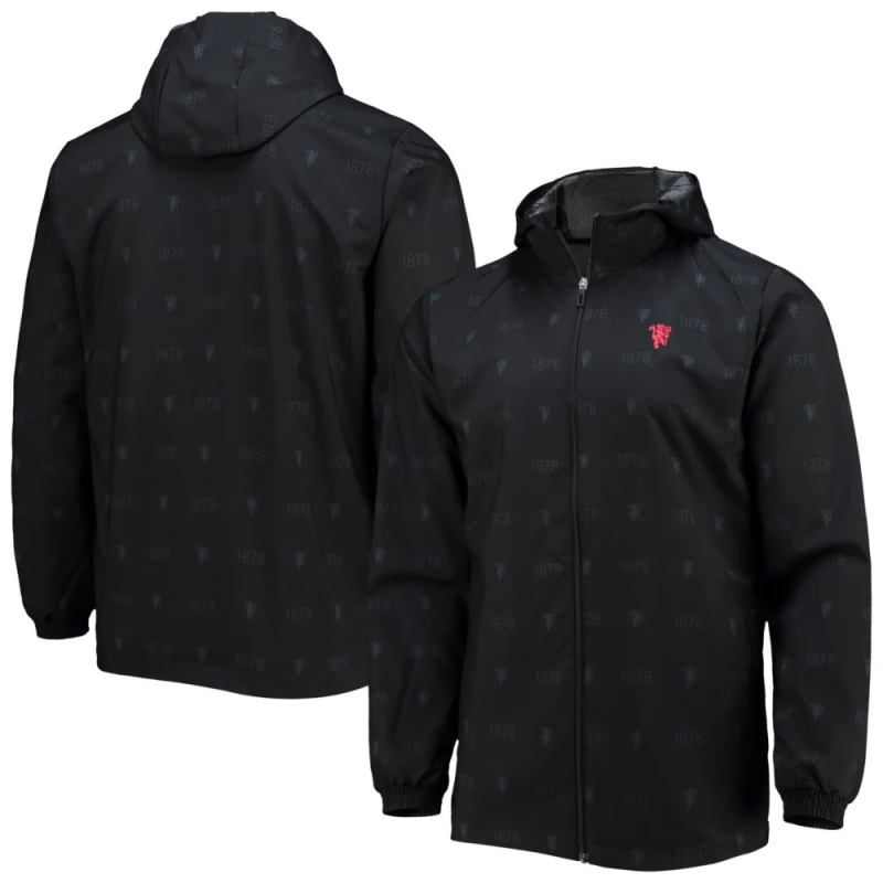 adidas/阿迪达斯夹克外套上衣短款春秋男风衣波点连帽正品5821952