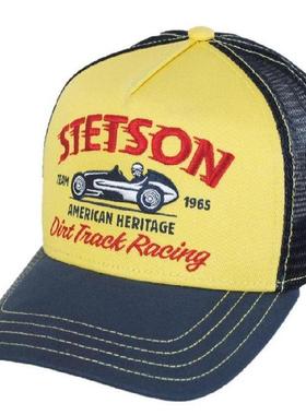 STETSON男帽子棒球帽舒适刺绣透气经典款防汗棉质百搭正品200327